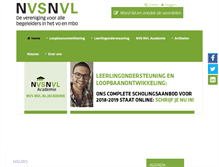 Tablet Screenshot of nvs-nvl.nl